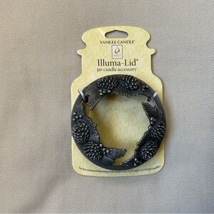 Yankee Candle Illuma-Lid Jar Candle Accessory Pinecones NWT